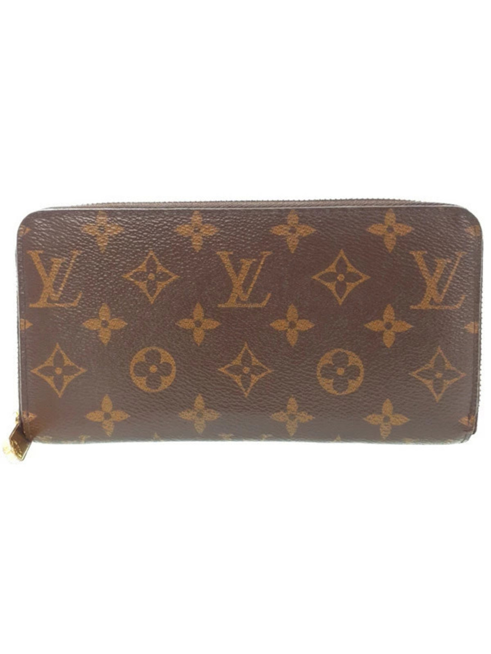 Louis Vuitton Monogram Zippy Wallet Round Zipper Long